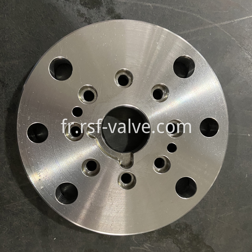 Ball Valve Part Adapter Plate 2